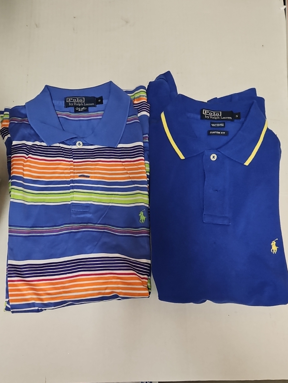 Pair Of Men's Ralph Lauren Polo Tops